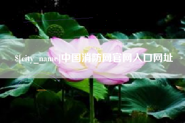 桂平中国消防网官网入口网址