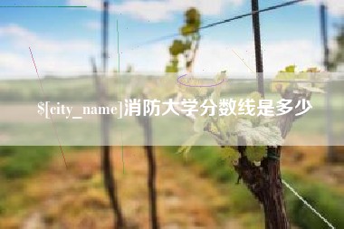 桂平消防大学分数线是多少