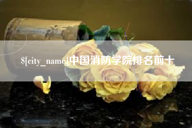 桂平中国消防学院排名前十