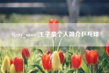 桂平王子豪个人简介乒乓球