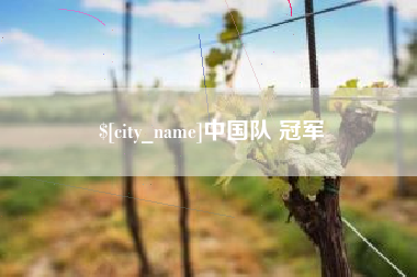 桂平中国队 冠军