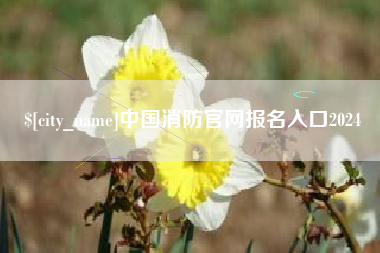 桂平中国消防官网报名入口2024