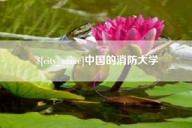 桂平中国的消防大学