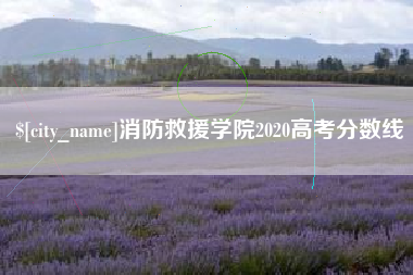 桂平消防救援学院2020高考分数线