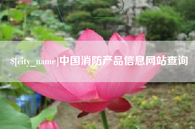 桂平中国消防产品信息网站查询
