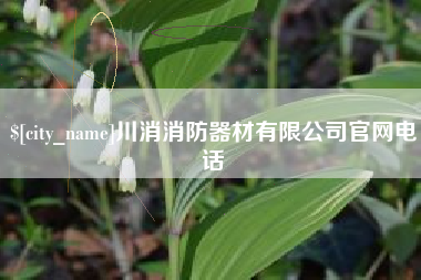 桂平川消消防器材有限公司官网电话
