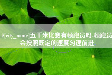 桂平五千米比赛有领跑员吗-领跑员会按照既定的速度匀速前进