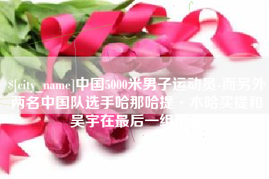 桂平中国5000米男子运动员-而另外两名中国队选手哈那哈提·木哈买提和吴宇在最后一组出场