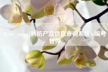 桂平消防产品信息查询系统3c编号暂停