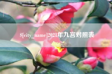 桂平2021年九宫对照表
