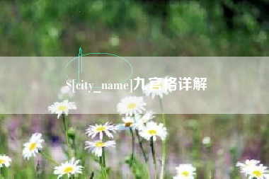 桂平九宫格详解