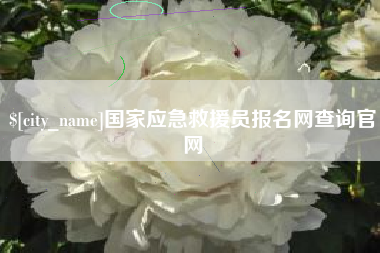 桂平国家应急救援员报名网查询官网